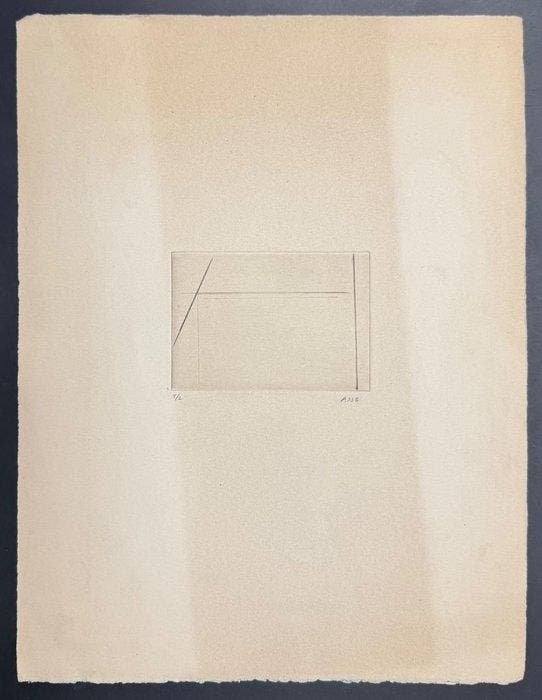 Geneviève Asse (1923-2021) - Composizione, Antiek en Kunst, Antiek | Overige Antiek