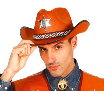 Sheriff Hoed Bruin, Verzenden, Nieuw