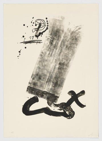 Antoni Tapies (1923-2012) - Improvisations en blanc et en, Antiquités & Art