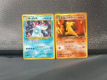 Pokémon - 2 Card - Typhlosion, Feraligatr - WOTC, Nieuw