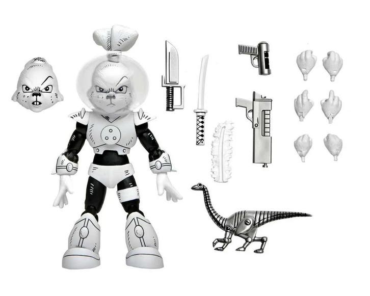 Usagi Yojimbo Space Black & White Action Figure 17 cm, Verzamelen, Stripfiguren, Nieuw, Ophalen of Verzenden