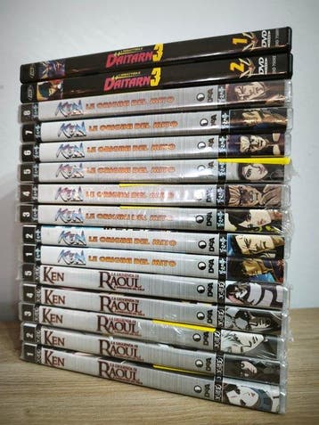 Ken - 15 DVD - édition italienne - DeAgostini, Boeken, Nieuw