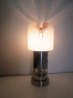 Lampe de table - laiton chromé