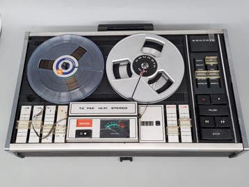 Grundig - TK 745 Hi-Fi 4-Track 3-Speed Stereo Pont de bobine