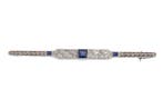 Broche - 18 karaat Witgoud - 0.32ct. tw. Diamant