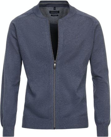 CASAMODA Vest Zip Blauw maat Maat 48/50 (M) Heren, CASAMODA, Nieuw, Verzenden, Maat 48/50 (M)