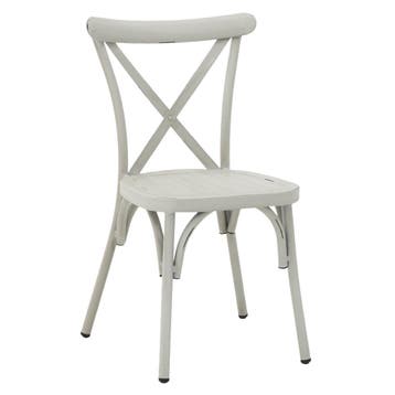 Stoel | GARLAND | Aluminium | White | In-/Outdoor |, Verzenden, Nieuw in verpakking