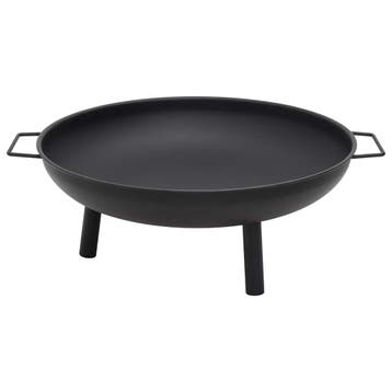 vidaXL Vuurplaats 67,5x58x22,5 cm staal, Huis en Inrichting, Haarden, Verzenden, Nieuw