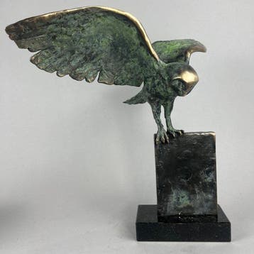 J. Zak (XX-XXI) - The owl - Bronze