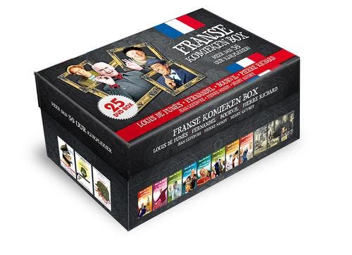 Franse komieken box (25dvd) op DVD, CD & DVD, DVD | Comédie, Envoi
