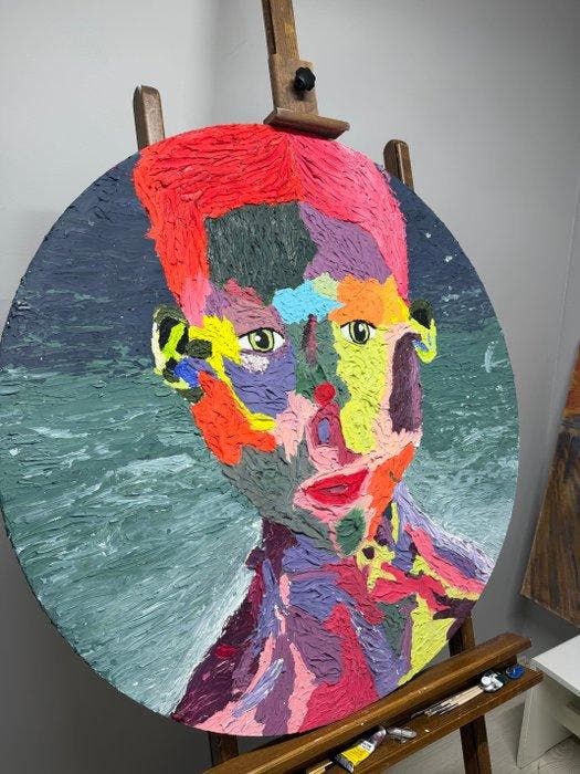 Betül Süzgeç - UnknowMen, Antiek en Kunst, Kunst | Schilderijen | Modern