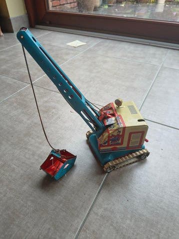MFZ - Speelgoed voertuig Grue mécanique - 1950-1960 -