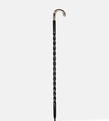 Lawrence Grey Wandelstok - Aluminium, Hout - Wandelstok