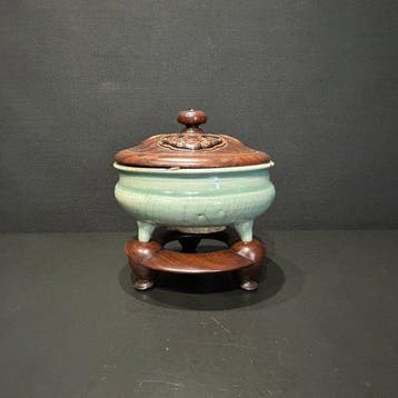 Brûleur dencens - Porcelaine - encensoir Ming précoce