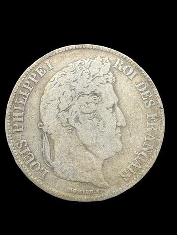 Frankrijk. Louis Philippe I. 5 Francs 1832-B, Rouen (Zonder