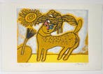 Corneille (1922-2010) - Le chat et loiseau