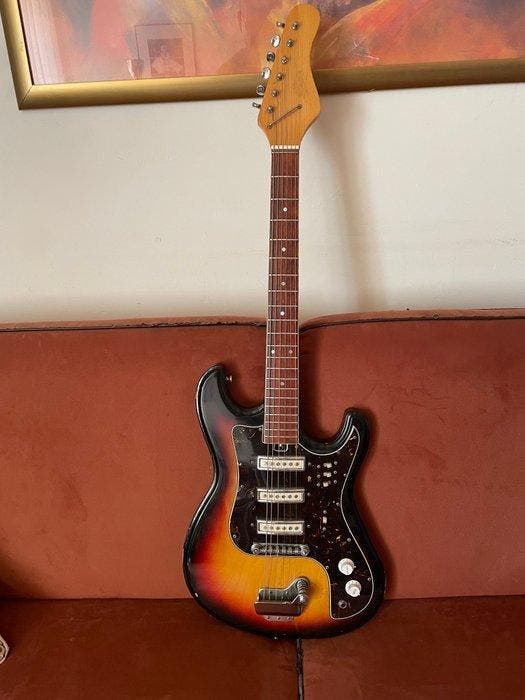 No brand - - Guitare électrique - Japon - 1969, Muziek en Instrumenten, Snaarinstrumenten | Gitaren | Akoestisch