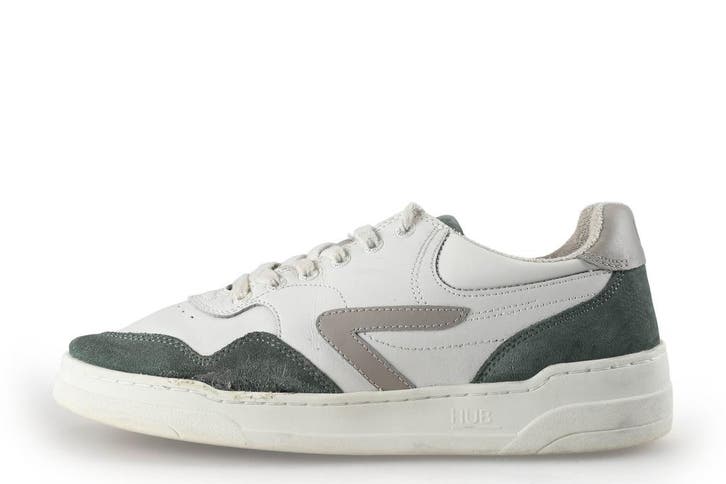 Hub Sneakers in maat 43 Wit, Kleding | Heren, Schoenen, Wit, Zo goed als nieuw, Sneakers, Verzenden