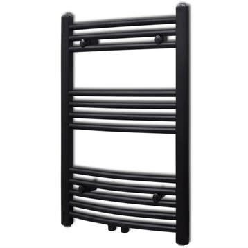 Handdoekradiator Zwart 500x764 | 40% korting, retour deal, Verzenden, Radiator
