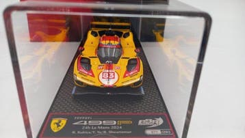 BBR 1:43 - Voiture miniature - Ferrari 499P Le Mans 2024 -
