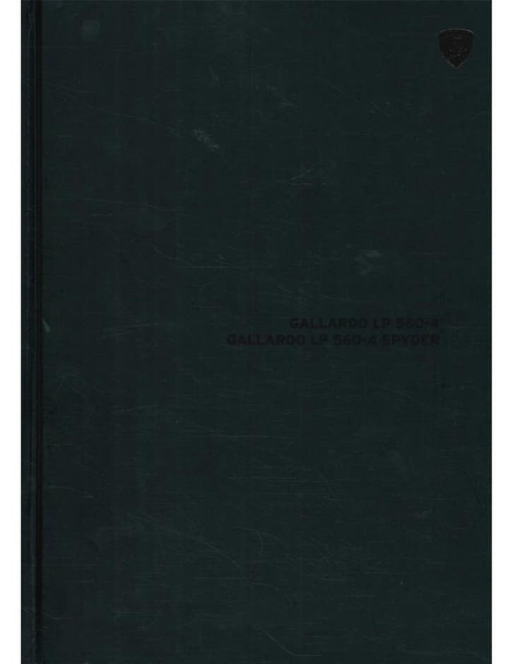 2009 LAMBORGHINI GALLARDO LP 560-4 HARDCOVER BROCHURE, Boeken, Auto's | Folders en Tijdschriften