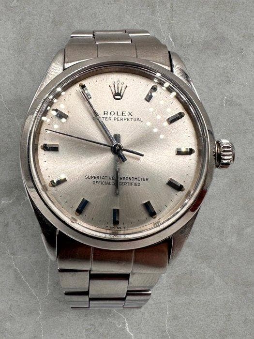 Rolex - Oyster Perpetual - 1002 - Unisex - 1980-1989, Bijoux, Sacs & Beauté, Montres | Hommes