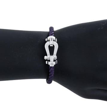 Fred - Armband - Force 10 - 18 karaat Witgoud, Nieuw