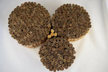 Japan Hout 350+ oude houten hanko-stempels, unieke Japanse