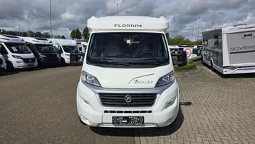 Fleurette Baxter 60LG goed onderhouden met Frans bed 97054, Ringverwarming, Fiat, Tot en met 2, Half-integraal