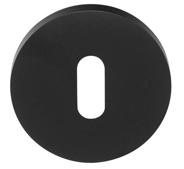 Sleutelplaatje ECLIPSE DRN53 PVD mat zwart, Bricolage & Construction, Châssis & Portes coulissantes, Enlèvement ou Envoi