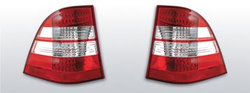 Achterlichten Mercedes M-Klasse W163 ML 1998-2005 | LED | ro, Verzenden, Nieuw, Mercedes-Benz