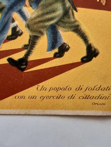Italië - Militair - strijd - Ansichtkaart (3) - 1940-1941