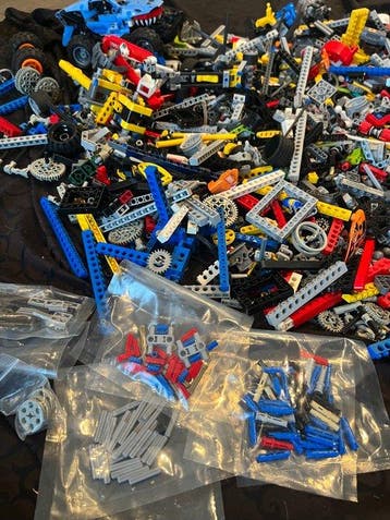 Lego Onderdelen - 4,5KG Lego Technic partij