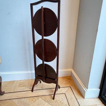 Cake stand - Table dappoint - Acajou