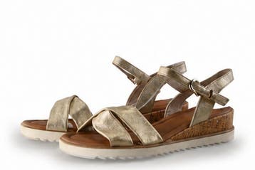 Tamaris Sandalen in maat 38 Goud, Tamaris, Overige kleuren, Verzenden, Sandalen of Muiltjes
