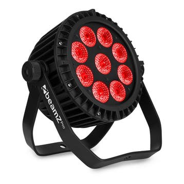 BeamZ WBP912IP aluminium accu LED par RGBAW-UV - 9x 12W, Muziek en Instrumenten, Verzenden, Nieuw