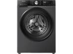 Hisense - Wasmachine Voorlader - 9 kg - Zwart, Elektronische apparatuur, Wasmachines, Verzenden, Nieuw, 95 cm of meer, Energieklasse A of zuiniger