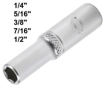 Bgs Technic Dop, Hexagon, deep | 6,3 mm (1/4) aandrijving |, Verzenden, Nieuw