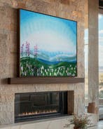 Ksavera - Spring B048 - painting on XXL canvas