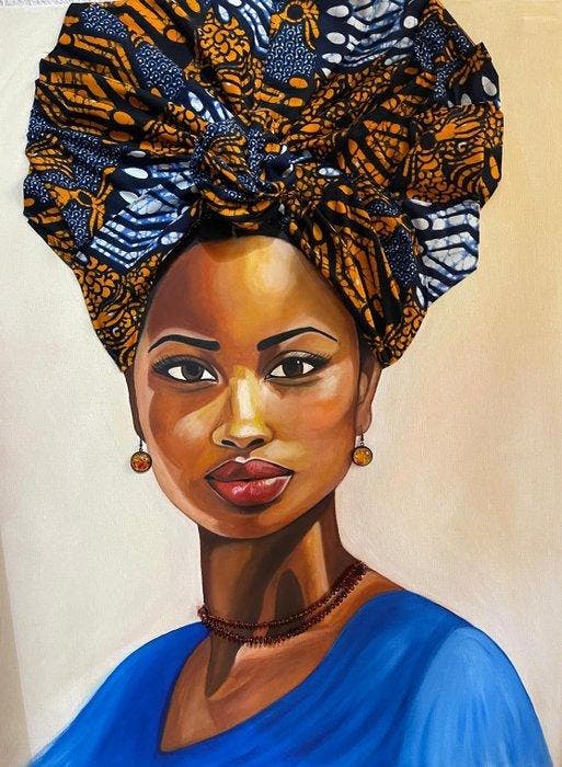 Ana Sánchez - Mujer Magnética, Antiquités & Art, Art | Peinture | Moderne