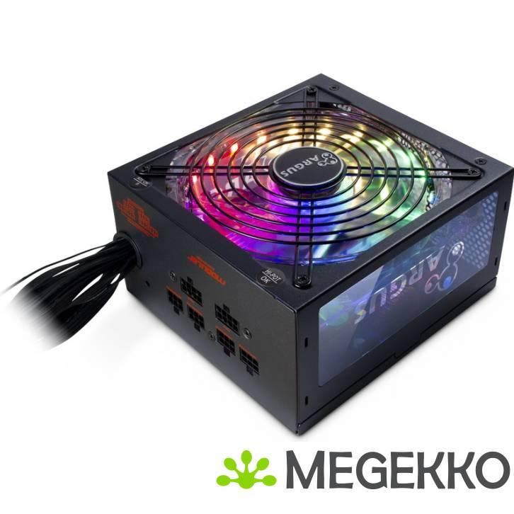 Inter-Tech Argus RGB-750W CM II power supply unit ATX Zwart, Computers en Software, Overige Computers en Software, Nieuw, Verzenden