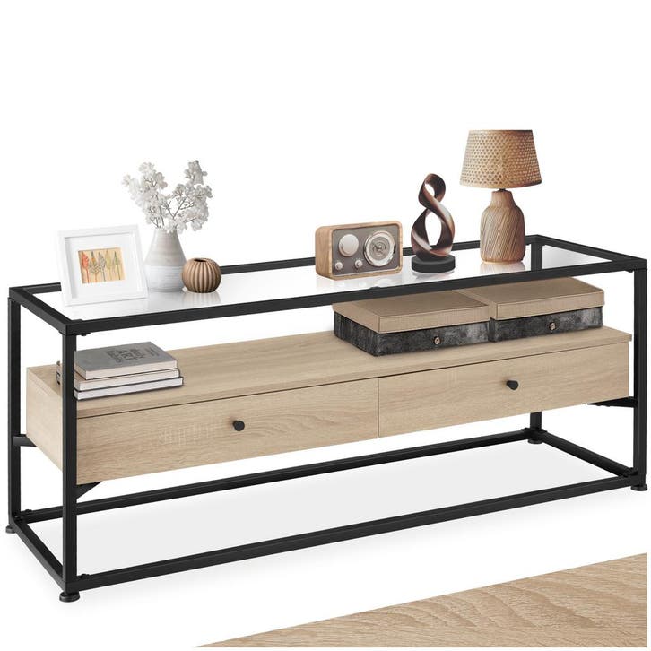 TV-meubel Maidenhead 121,5x41,5x50,5cm, Huis en Inrichting, Kasten | Wandmeubels, Verzenden