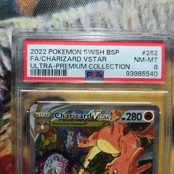 Pokémon - 1 Graded card - Charizard SWSH262- Black Star, Nieuw