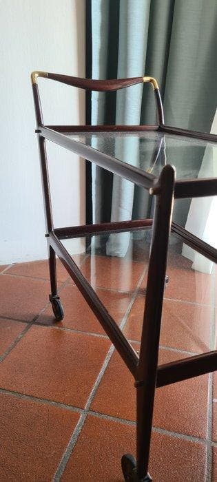 De Baggis - Ico Parisi - Serveerwagen - Model 58 - Gegoten