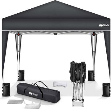 Partytent - Opvouwbaar - 3x3 m - Paviljoen - Easy up - Antra, Tuin en Terras, Verzenden, Nieuw
