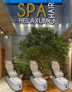 Spa Wellness Pedicure Stoel Relexum met Voetenbad en Rugm..., Verzenden, Nieuw, Hand- en Voetverzorging