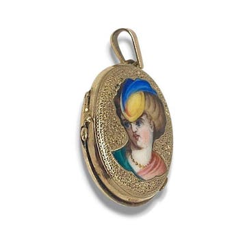 Medaillon - 14 karaat Geel goud