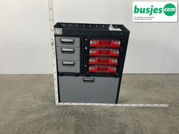 Modul bedrijfswagen inrichting 805x325x1030mm (3238), Verzenden