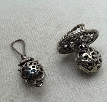 Beeldje - Jueguetes y chupete - Zilver