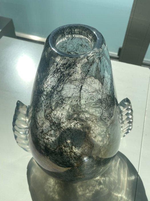 Ferro-Toso-Barovier - Vase - Verre de Murano - Crépuscule, Antiquités & Art, Antiquités | Verre & Cristal